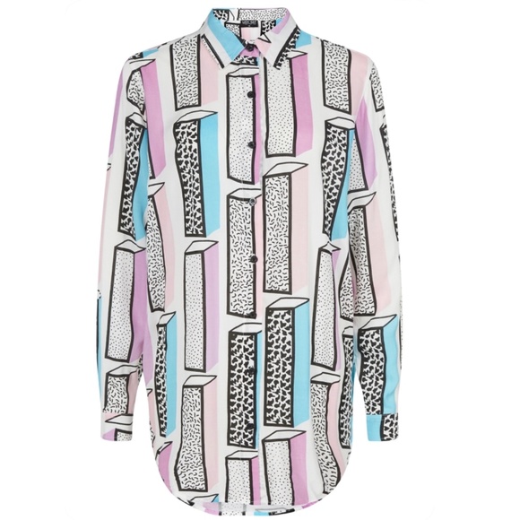 ISO *DO NOT BUY* Pastel Brick Button Down Shirt (rare) - Picture 1 of 1